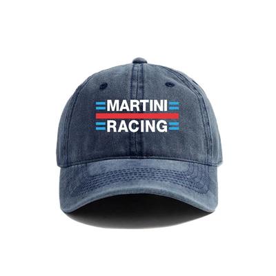 Baseballové kšiltovky Martini Racing Opotřebované klobouky Kšiltovka Muži Ženy Retro Venkovní Letní Nastavitelné Táta klobouky