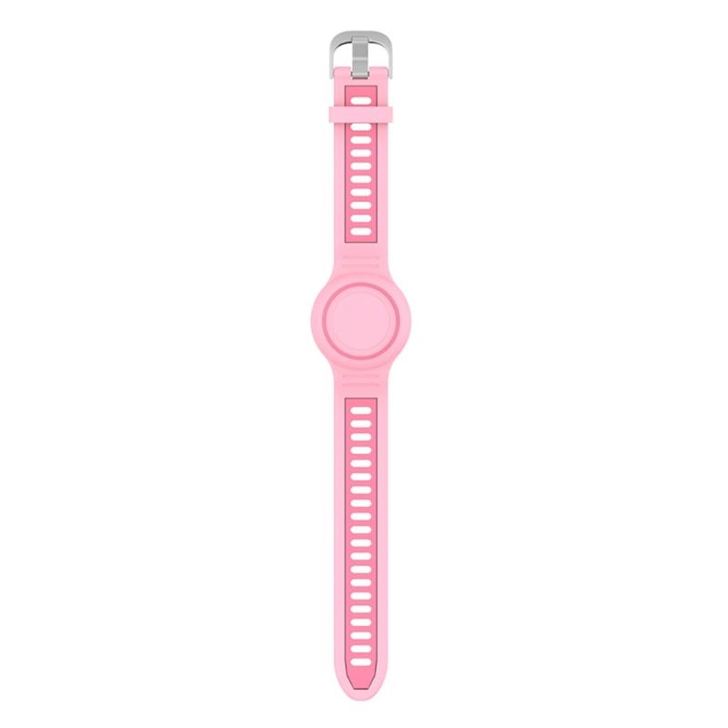 Bracelet de montre en silicone pour accessoire localisateur anti-perte Résistant aux intempéries Sangles de fixation à libération rapide Ceinture
