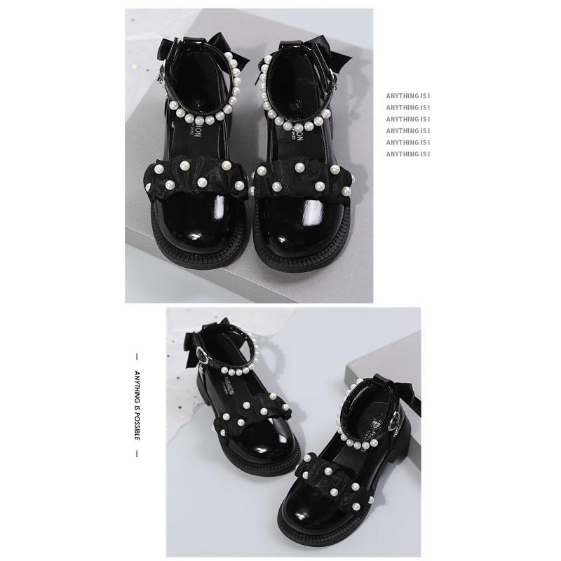 Pantofi pentru fete de primăvară și toamnă Noua versiune coreeană a pantofilor de prințesă cu talpă moale pentru copii pentru copii mari Pantofi de performanță pentru școala primară pentru fete