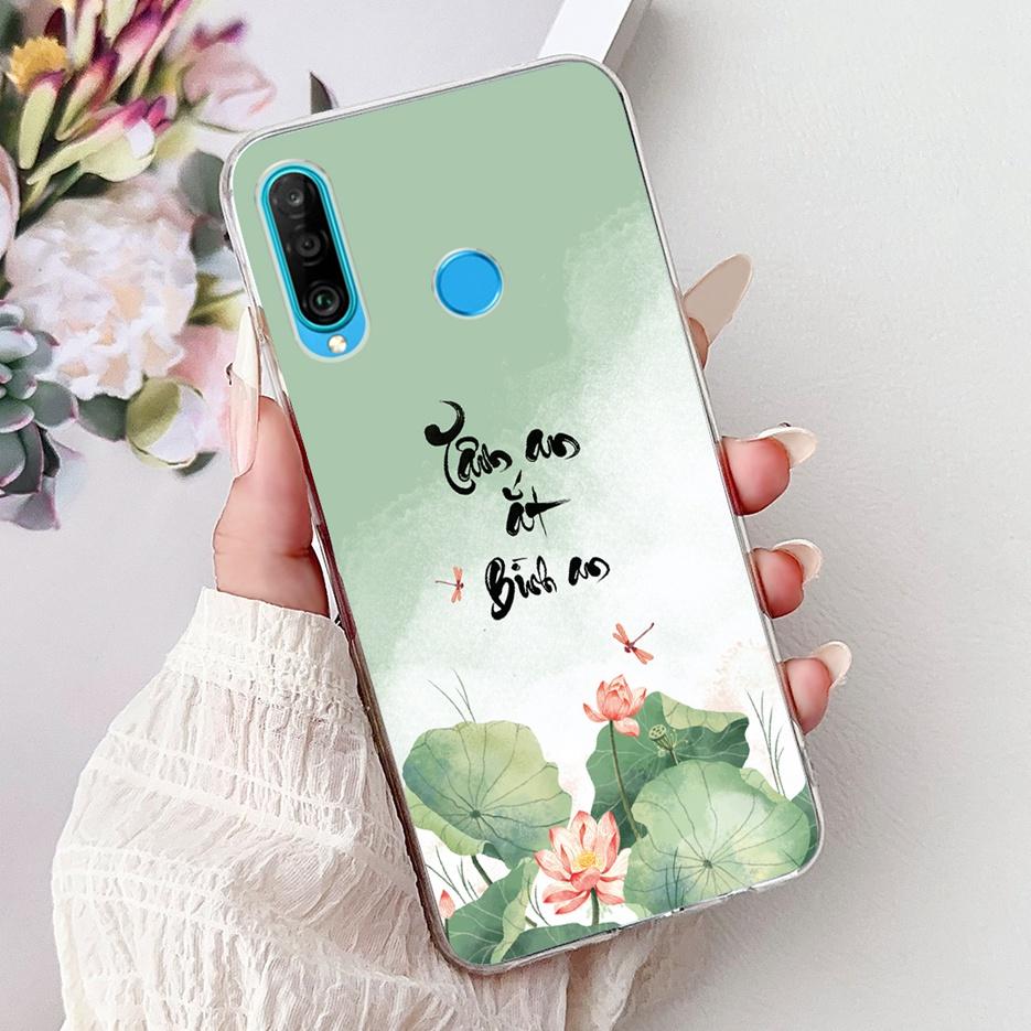 For Huawei P30 Lite Case Cool Dragon Pattern Cover Clear Silicone Soft Slim Phone Case For Huawei P30 Pro P 30 Lite P30Lite Bags