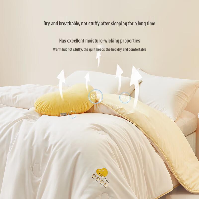 LUOLAI Soybean Fiber Antibacterial All-Season Comforter