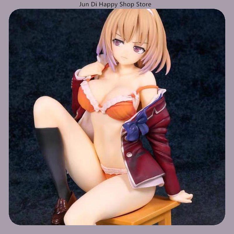 16cm Classroom Of The Elite Kikyou Kushida Sitzende Anime Figur Modell Statue Sammlung Desktop Dekoration Ornament Fans Spielzeug