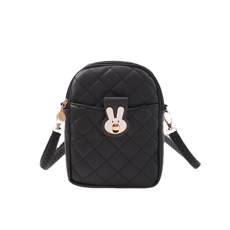 Embroidered Mobile Phone Bag for Women's Bag Fresh and Sweet Shoulder Bag for Women's Versatile Shoulder Bag
