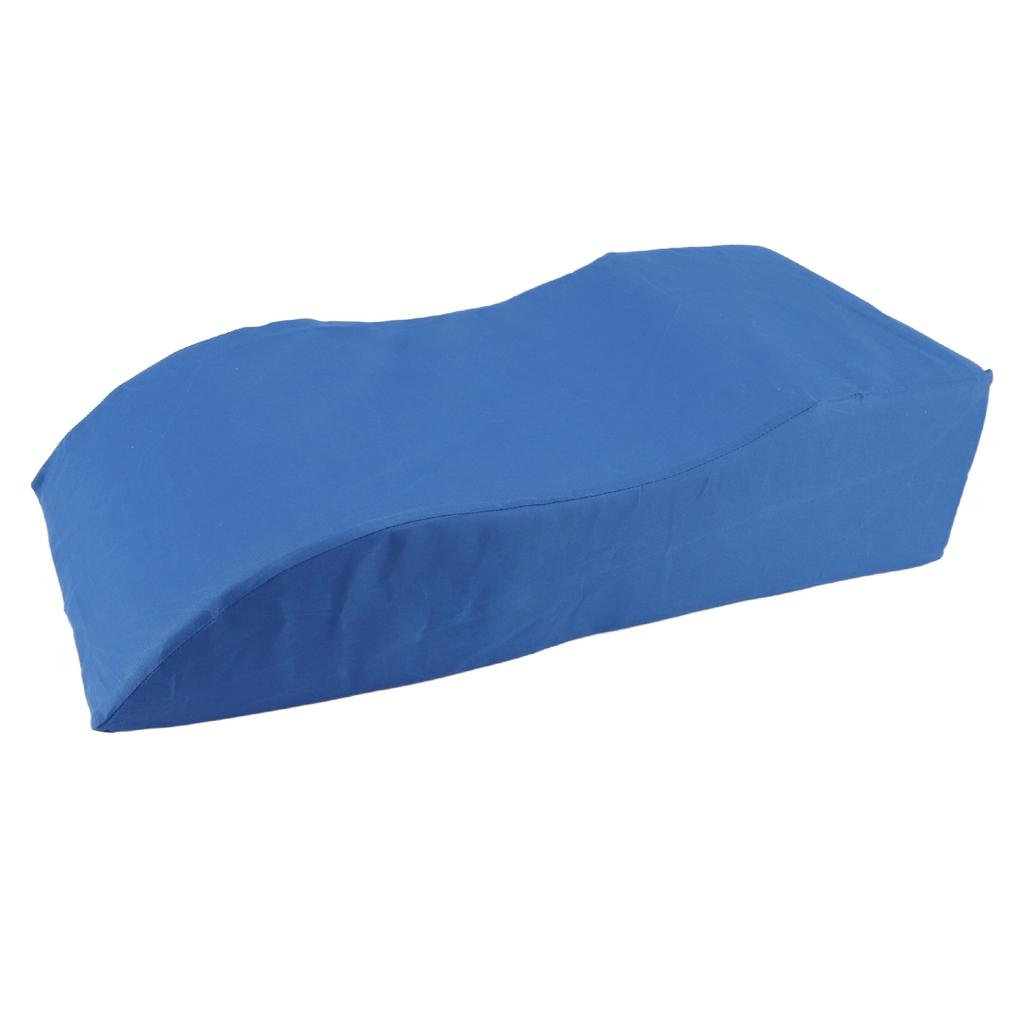 Leg Elevation Pillow S Shape Foam Elevated Leg Pillow for Rolling Over Discomfort Relief Blue