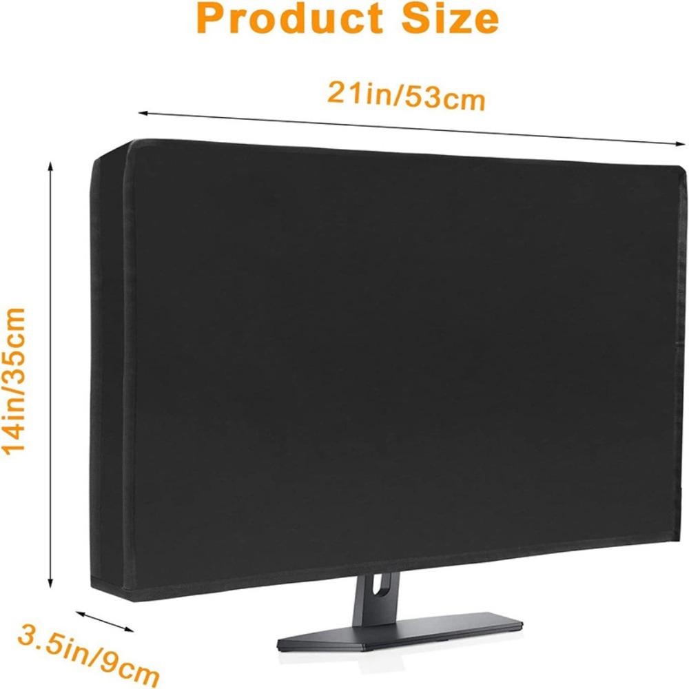 Desktop Monitor Dust Cover Multiple Sizes - Water Resistant All-in-One PC Cover