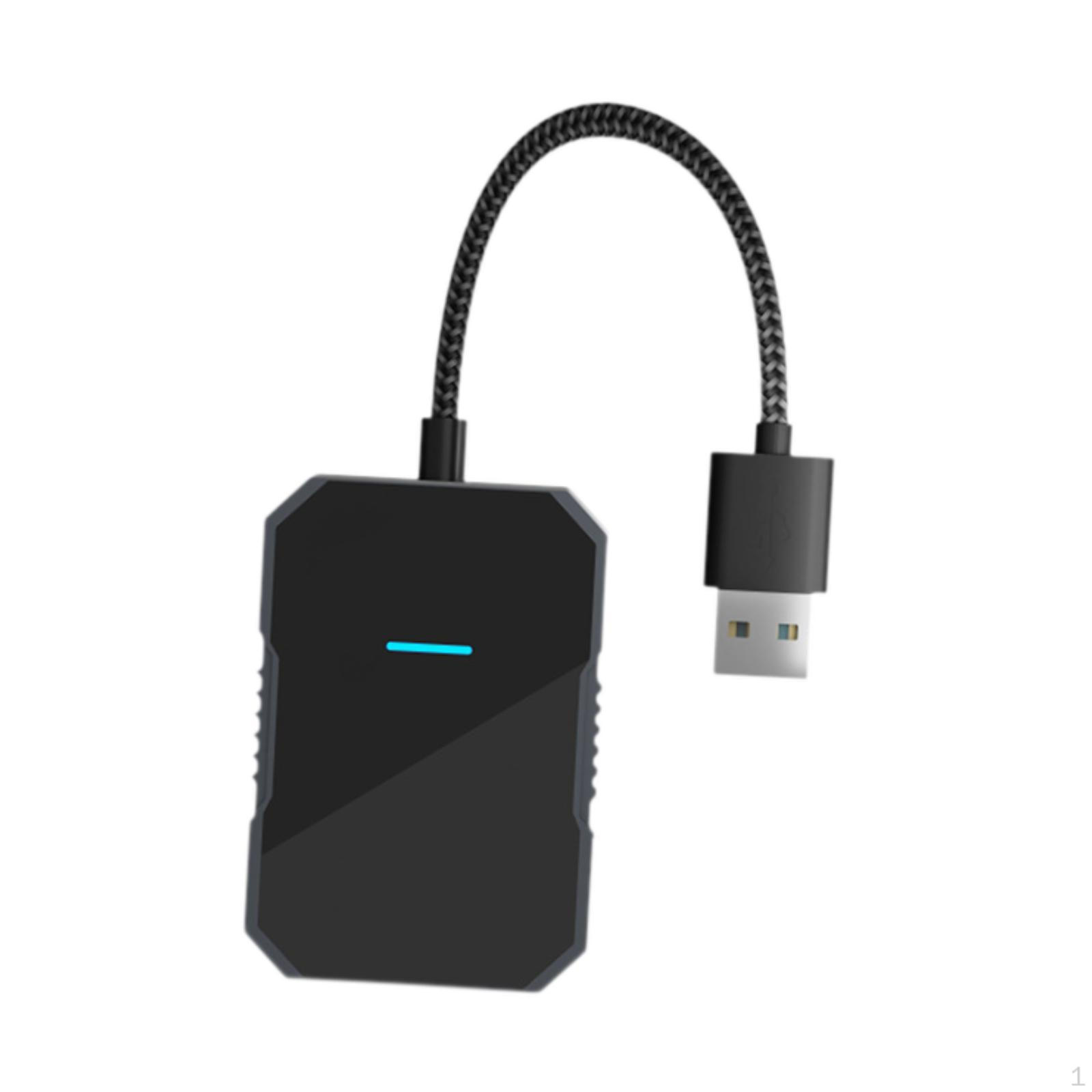 

Mini Auto Wirelesses Adapter Car Converts Wired to Plug and Play Professional