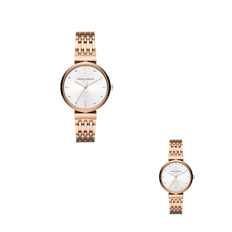 

ARMANI EXCHANGEAE Wrist Watch Quartz Movement Stainless Steel Strap White Dial Women s Watch Box Available For Purchase AX5901 Silver Dial AX5901