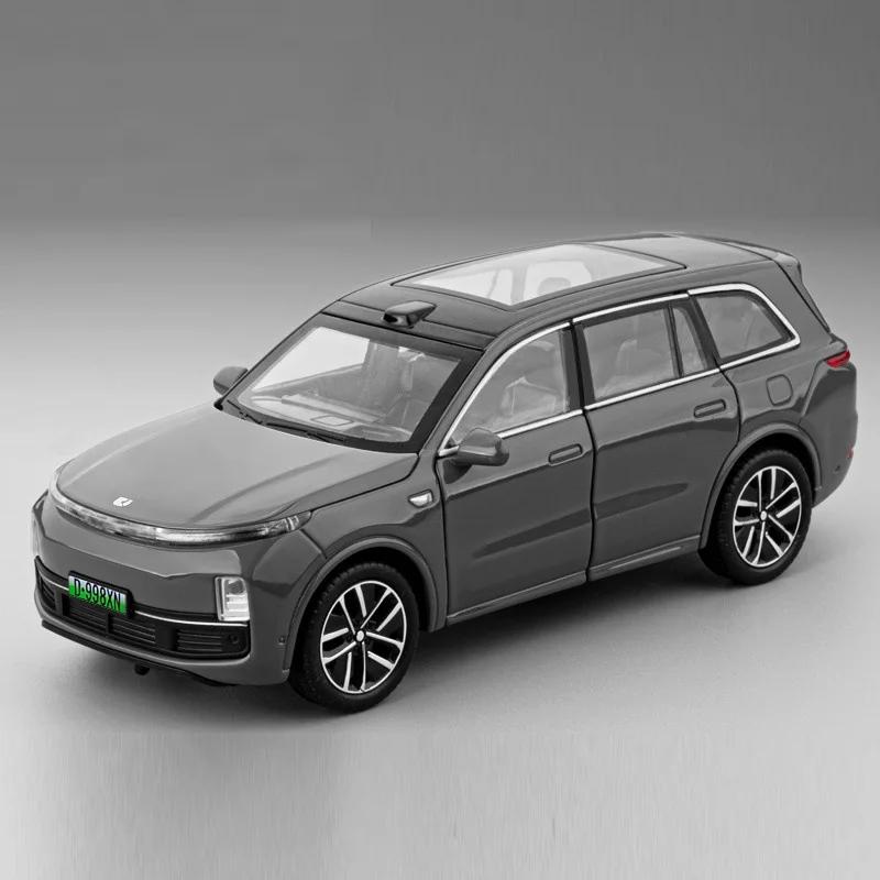 1:32 Scale LEADING IDEAL L9 Metal Diecast Model Cars Toy with Music Light Vehicle Wheel Pull Back SUV Models Kids Xmas Gift Toys