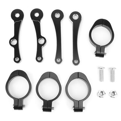 Vintage Motorcycle Headlight Bracket Turn Signal Light 39 41mm 1.5 1.6in Fork Tube Mount Clamp Fit for Honda