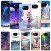 Anime Ästhetische Landschaft Handyhülle Für Xiaomi Poco X7 X6 X5 Pro F7 Ultra Redmi 15C 15 13 13C 12 12C 10 10A 10C 9 9A 9C 9T Hülle