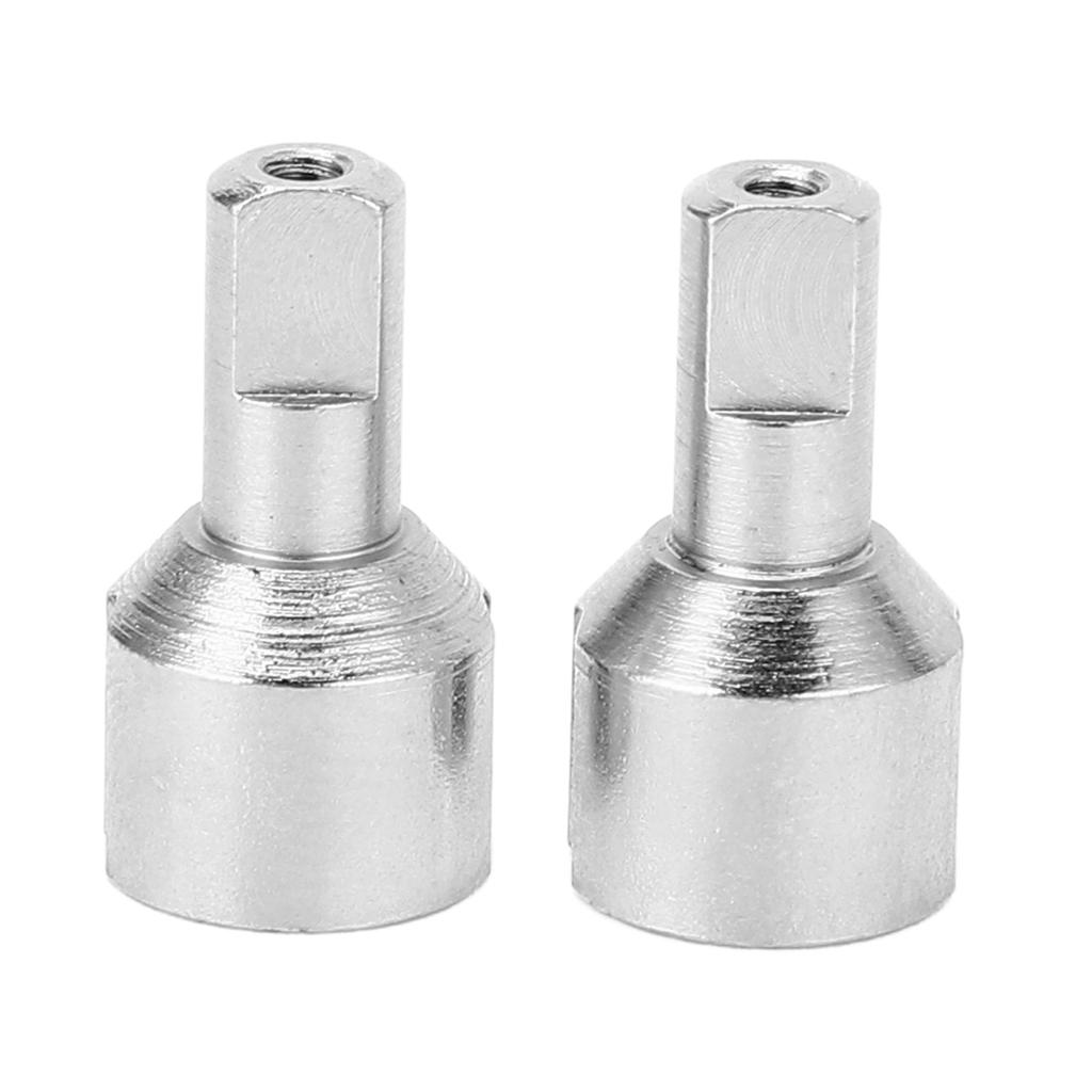 2 Stück Differentialausgangskappe Wärmeableitung Eisen Diff Outdrive Kappe für WLTOYS 124008 RC Autos
