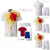 Rfef Soccer Uniforms Breathable Polyester Short Sleeve Shorts For Adult Fitness And Running