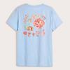 Distintivi di fiori Trasferisci trasferimenti di calore per fai da te T-shirt Adesivi per abbigliamento ecologici lavabili Toppe a strisce Bastoncini termici