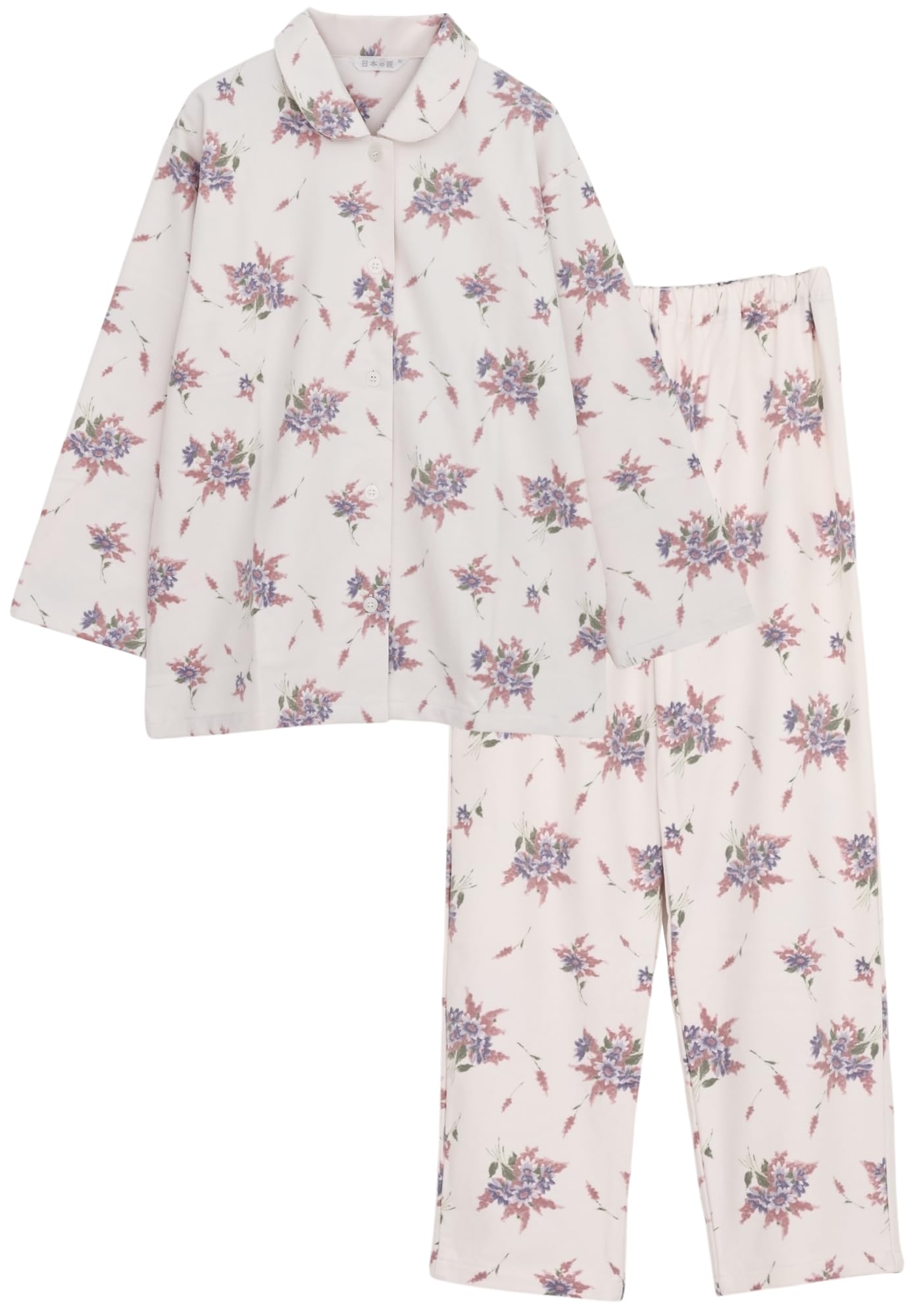 

Kaitak Made in Japan by Japanese Cotton Blanket Shirt Long Floral Sizes M and L Pink Floral Family Craftsmen, Women s Pajamas, Sleeve, 100% Cotton,