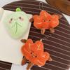Leaf Bag Pendant Bag Charm Leafing Keyring Plush Texture Key Accessory Suitable for Fashion Ladies and Girls Present