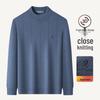 MONTAGUT Men's Cashmere Blend Crew Neck Sweater