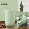 Electric Stirring Cup Mug, Rechargeable Portable Stainless Steel, Home Office Electric Cup for Coffee Tea Hot Chocolate