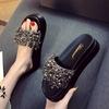 2025 Source Supply Muffin Thick Bottom Internet Celebrity Cool Slippers Women Wear 2025 New Small Size Slippers