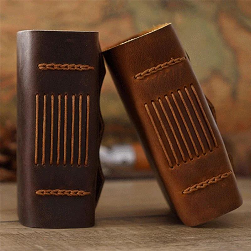 Nytt PU-skinn, håndlaget vintage retro reisejournal Dagbok Notatblokk Notisblokk Bursdagsgave Valentinsdag