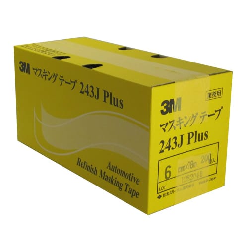 

Малярная лента 3M No.243J PLUS 6 мм x 18 м 200 рулонов