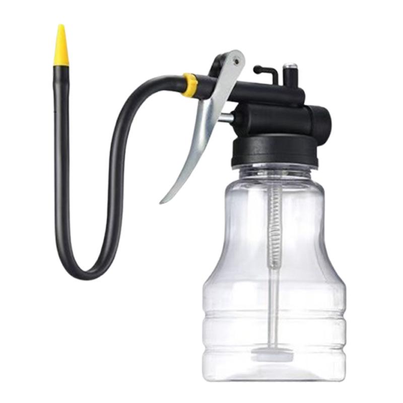Manual High-Pressure Long Spout Oil Can with Vent