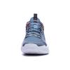 Li Ning SONIC 10 Ultra Abrasion Resistant Breathable Mid top Basketball Shoes Men's Blue White Red ABAS145-7