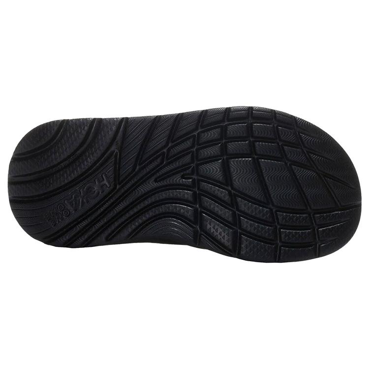 HOKA ONE ONE Ora Recovery Flip Black Dark Gull Grey 1099675-BDGGR