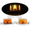 Harley Motorcycle LED Rear Fender Decorative Light for Double Headlight Glide and Road King (Model Years 96-13)
