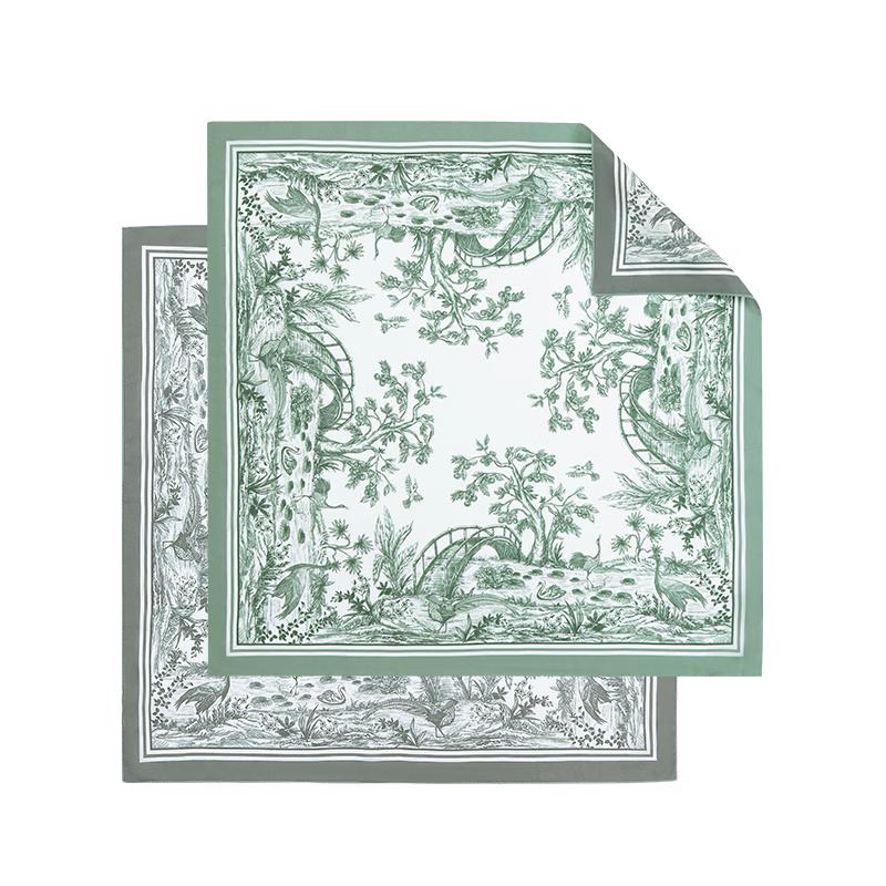 Wanshili Colorful Memory Mulberry Silk Scarf