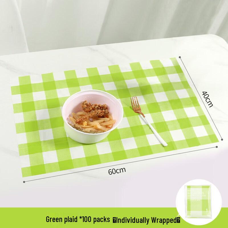 ZISIZ Disposable Paper Table Linens