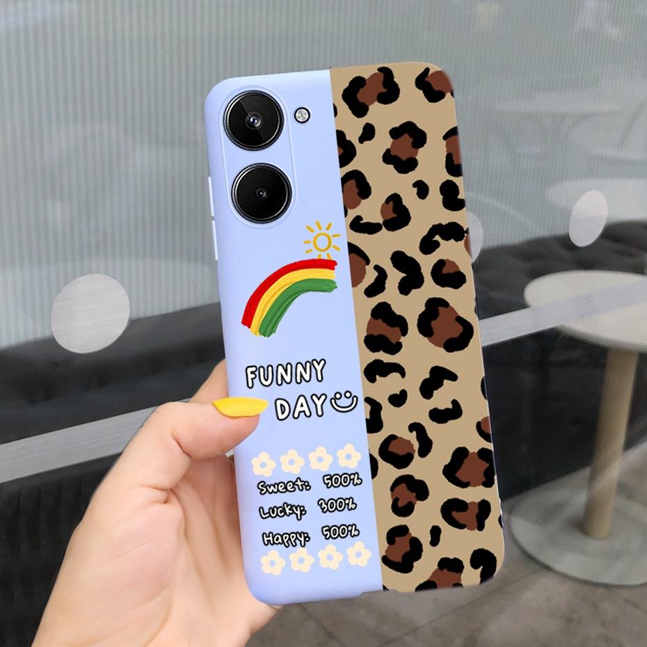 For Realme 10 2022 Lovely Printing Jelly Silicone Case For Realme10 RMX3630 Funda Realme 10 4G Soft TPU Phone Cases