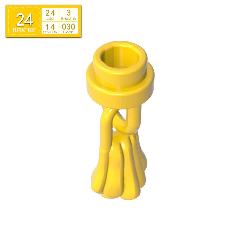 BRICKE 25375 Building Block Tassel Pendant Decoration - Compatible with Lego Bricks Unit жёлтый