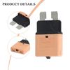 12V 24V Circuit Breaker Blade Fuse Resettable 1PCS 530A Auto Thermal Reset for Standard Automotive and Marine Use Circuit Breaker 6