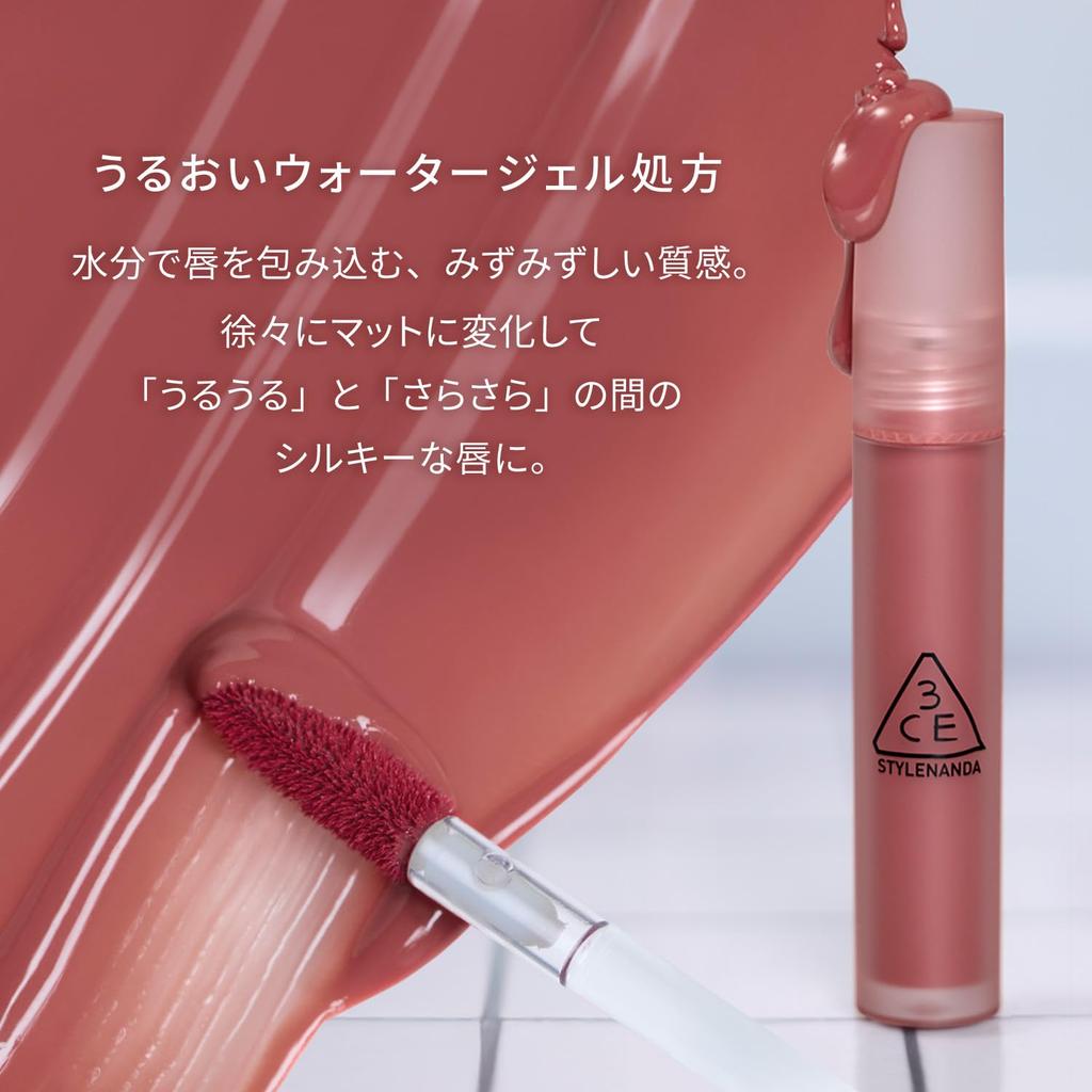 3CE Blur Water Tint Chasing Rose Lipstick Lip Tint Korean Lipstick Korean Cosmetics