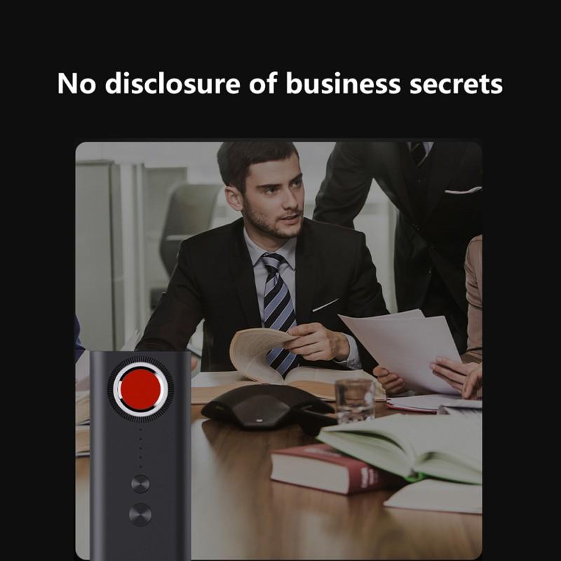 T1 Spy Gadgets Hidden Camera Detector RF GSM Signal Wireless Lens Laser Detection Wiretapping GPS Tracker Sound Mini Bug Finder
