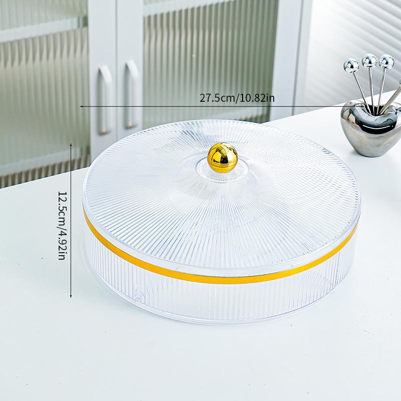 Nordic Luxury Dried Fruit & Snack Candy Box for Home Coffee Table