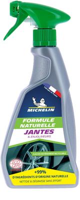 Wheel Cleaner Spray 500ml - MICHELIN - Natural Formula, All Types of Wheels and Hubcaps