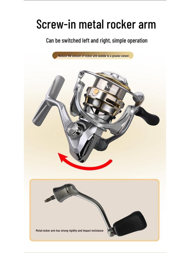 Ultra-light 132g Spin Reel with Slanted Shallow Spool for Versatile Long Casts and Micro Lure Fishing