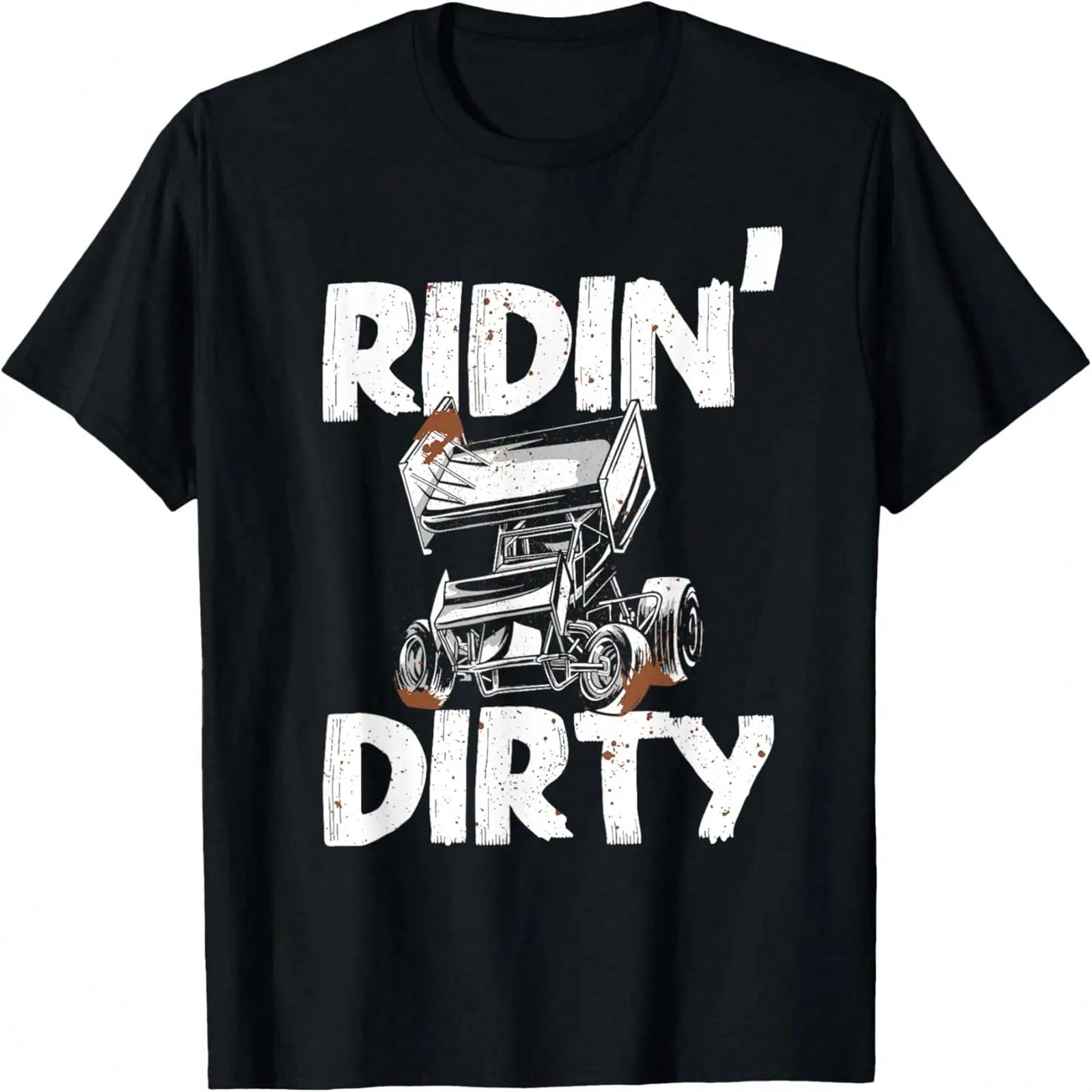 Dirt Track Sprint Car Racing T-Shirt S разноцветный