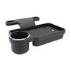 Car Rear Seat Cup Holder Foldable Back Seat Organizer Tray Car Plate Storage Rack Universal Auto Interior Accessories For Travel Daily Use