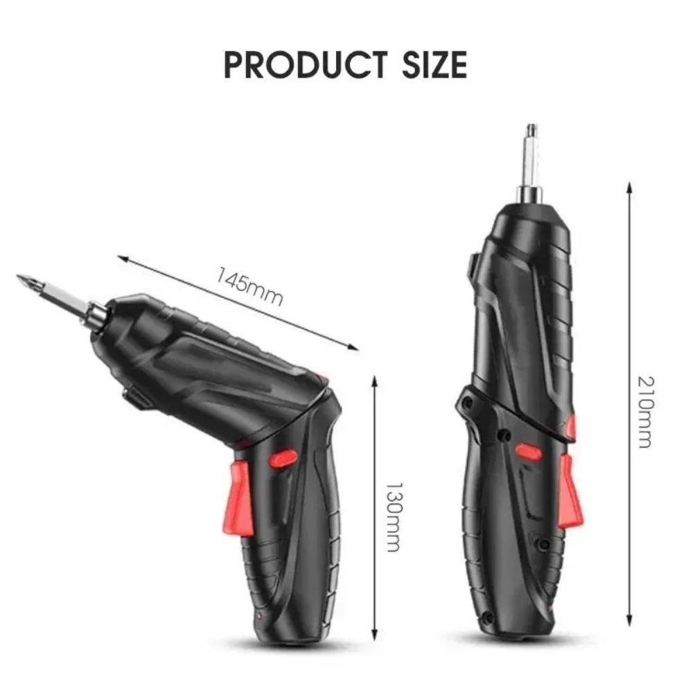 3/15/47PCS 1800mAh Lithium Battery 3.6v Electric Screwdriver Kit  Electrical Repair