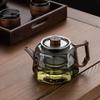 Elegant Glass Steam Tea Maker Set