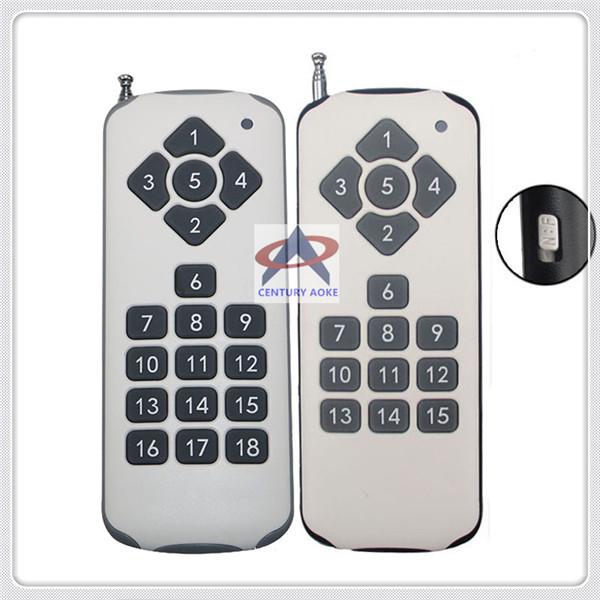 Ultra-Thin 18-Channel High-Power Remote Control Transmitter