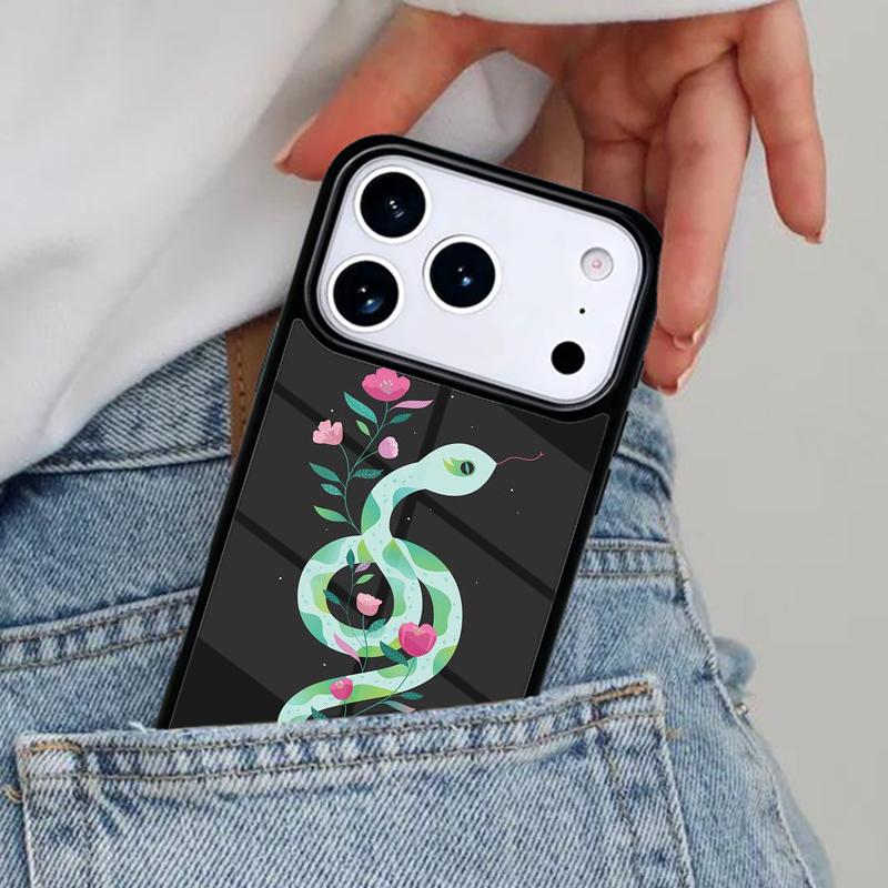 Hand Snake Phone Case for iPhone 16e 15 14 13 12 17 Pro Max Plus Air 17pro Cover Coque