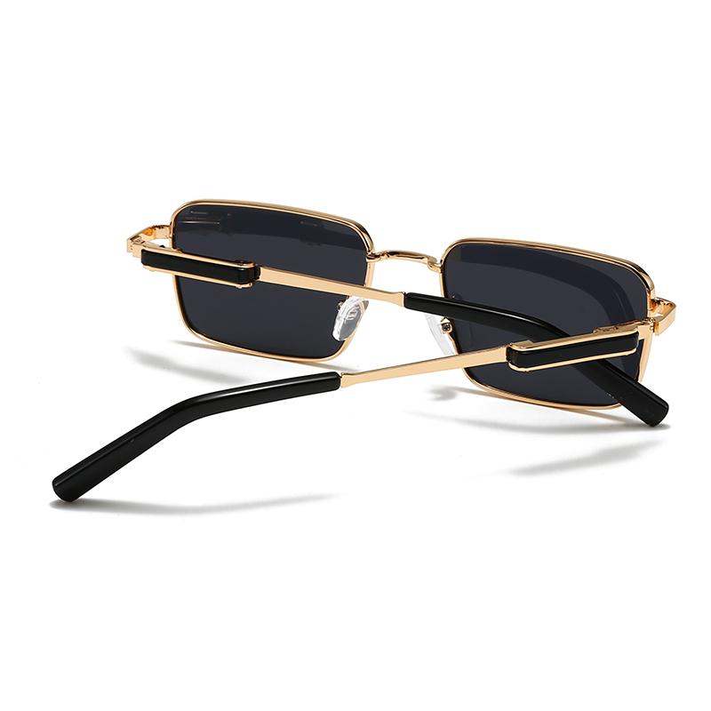 Trendy Sunglasses for Men Women Cross Border Export Square Frame European American Street Style Instagram Influencer Model 1416