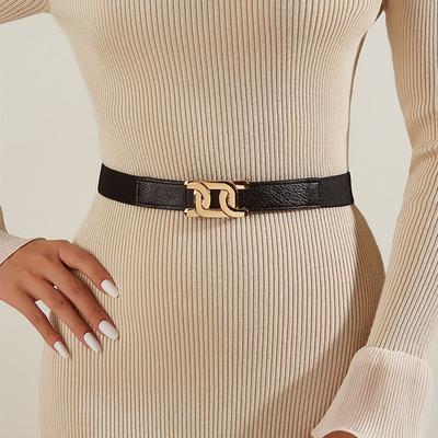 Elastic Elastic Coat Belt Accessories Decorative Dress Suit Waist Seal Women Autumn Winter Tide Summer Black