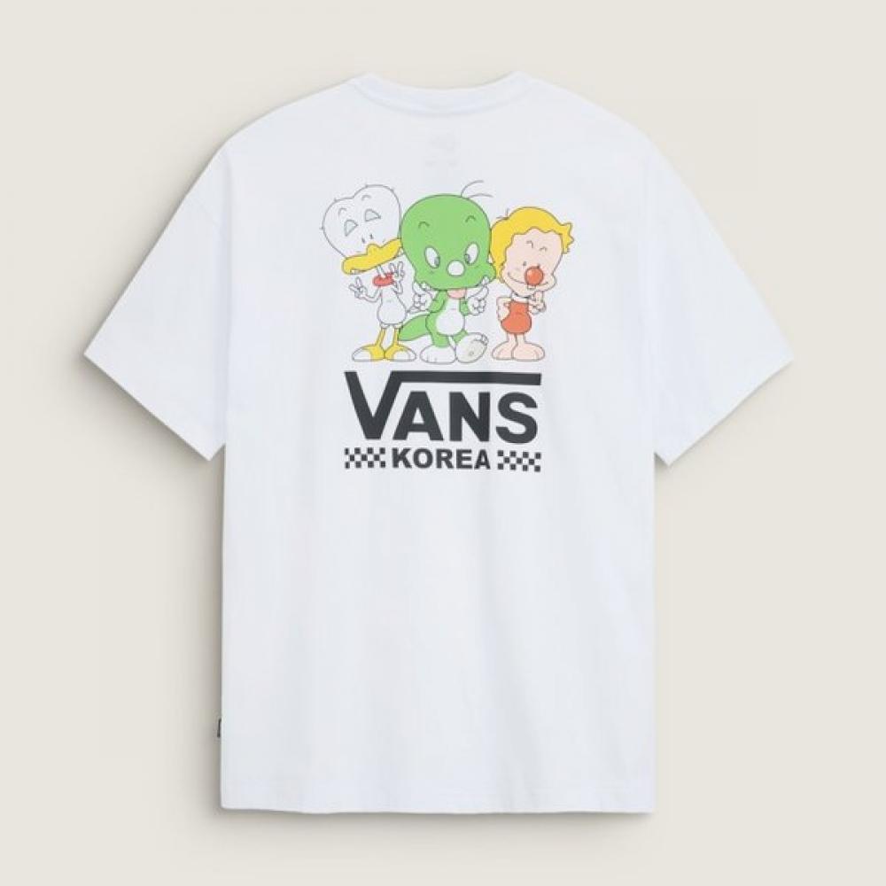 Vans T shirT collaboraTion Dooly 3 Types white/XS
