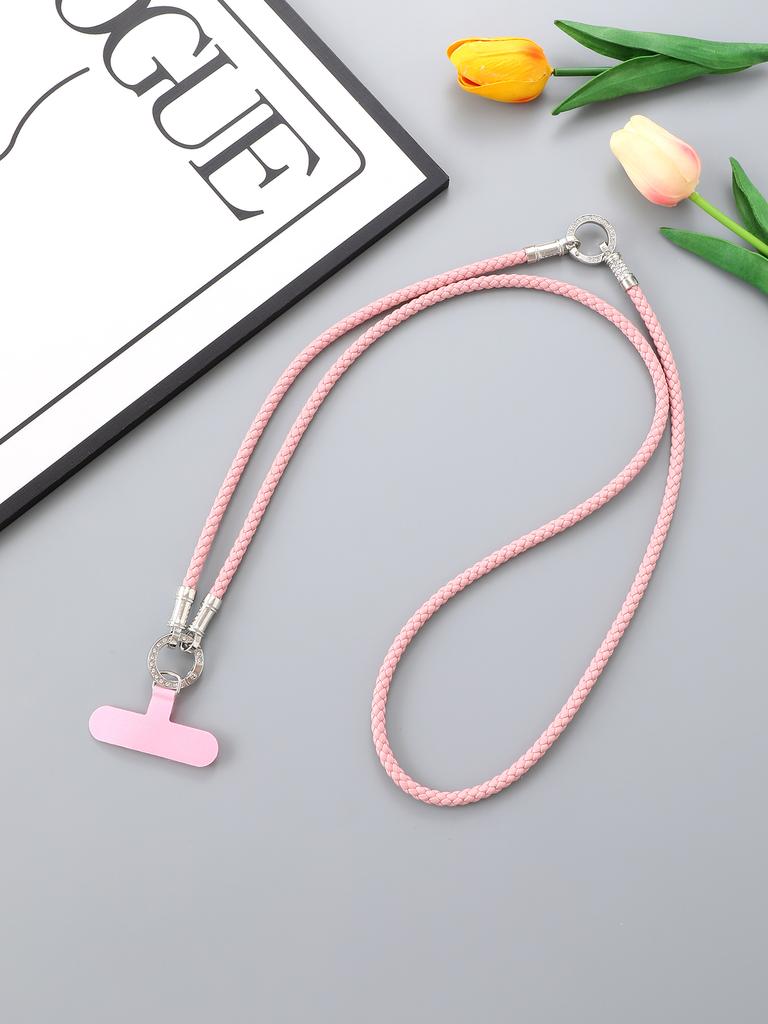Creative New PU Leather Rope Mobile Phone Hanging Rope Neck Hanging Rope Hand Rope Mobile Phone Chain Hanging Decoration