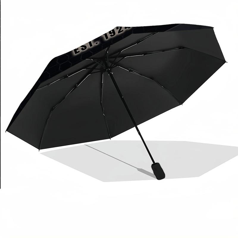 Boston Bruins Print Auto 8?Ribs Folding Umbrella Wind Resistant Lightweight Automatic Umbrella For Daily Travel