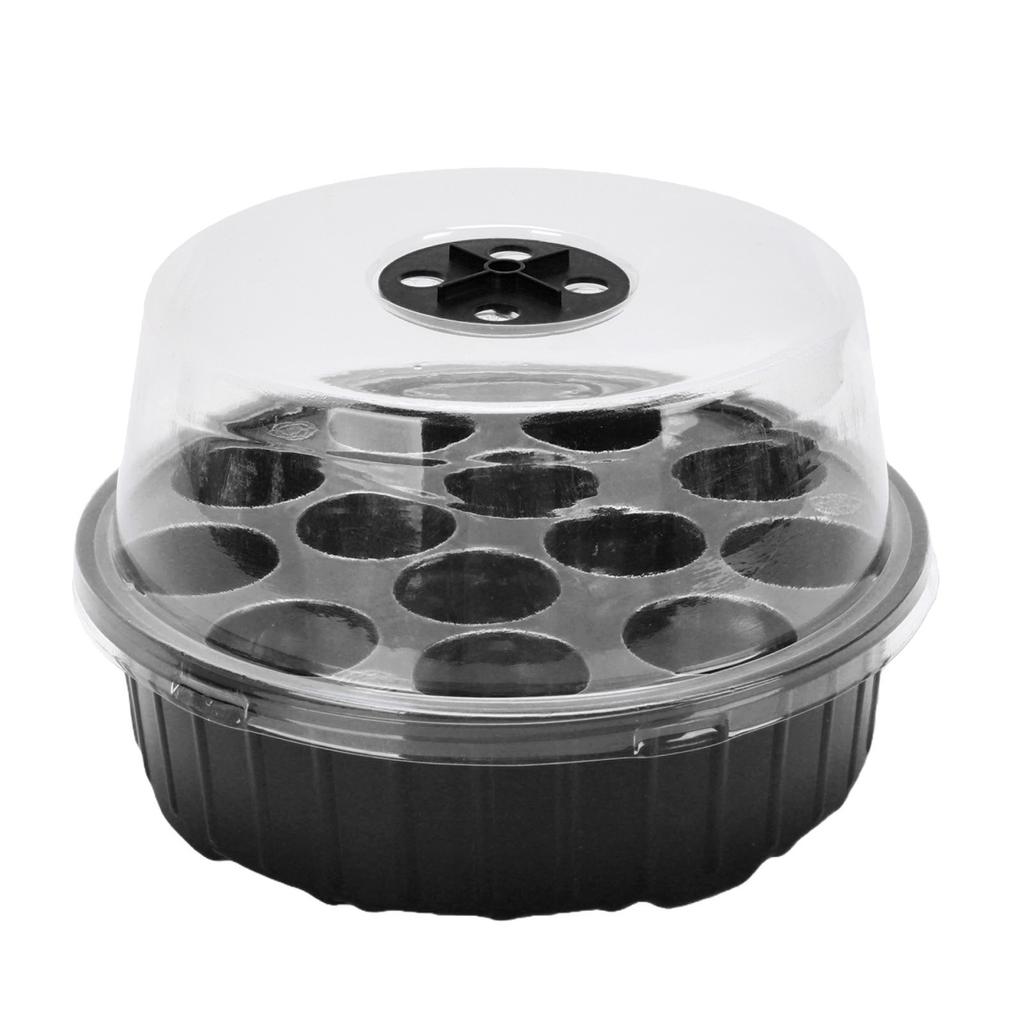 Plant Germination Tray Kit 13 Independent Cells Plant Starter Tray for Vegetable Flower Indoor Gardening